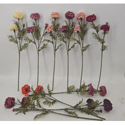 Kunstblume, Chrysantheme, 4/s ca. 62cmH