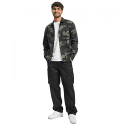 Lässige Brandit Herren Cargohose mit Kordelzug & Cargo-Taschen Schwarz