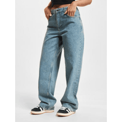 lässige DEF Damen Jeans Skinny Fit mit Baumwolle Blau