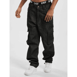 lässige Ecko Unltd. Herren Jeans Taschen Denim 340 g/m² mit Baumwolle Schwarz
