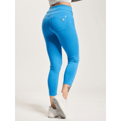 lässige Freddy Damen Jeans Skinny Fit Blau