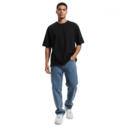 lässige Karl Kani Herren Jeans mit Baumwolle Blau