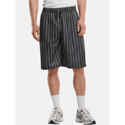 lässige Urban Classics Herren Shorts 250 g/m² Schwarz/Weiß