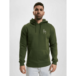 lässiger Mister Tee Herren Hoodie Kordelzug Kapuze mit Baumwolle Khaki