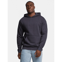 lässiger URBAN CLASSICS Herren Hoodie Rippbündchen Kapuze 270 g/m² Navy