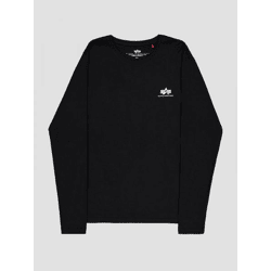 lässiges Alpha Industries Herren Sweatshirt mit Baumwolle Schwarz