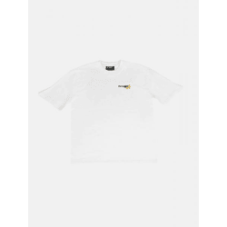 lässiges Dropsize Herren T-Shirt Rippbündchen Oversize 210 g/m² mit Baumwolle Ecru-Weiß