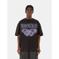 lässiges MJ Gonzales Herren T-Shirt Oversize 240 g/m² mit Baumwolle Schwarz