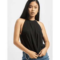 lässiges Urban Classics Damen T-Shirt Stretch Skinny Fit 150 g/m² Schwarz