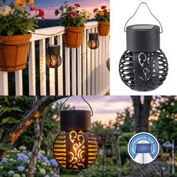 LED Solar Flame Hängeleuchte, ca 10cm