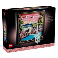 LEGO® ART - Japanische Kirschblütenlandschaft (1892 Teile)