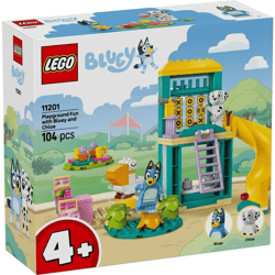 LEGO® Bluey 11201 - Bluey und Chloe auf dem Spielplatz (104 Teile)