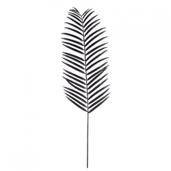 Light & Living künstliche Palme metallic schwarz 110 cm