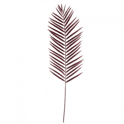 Light & Living kunsttak Palm metallic bordeaux 110 cm
