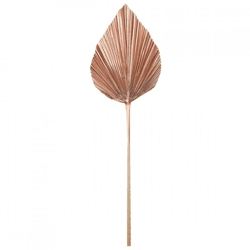 Light & Living Kunstzweig mit Palmblatt „Plantae“, kupferfarben, 90 cm