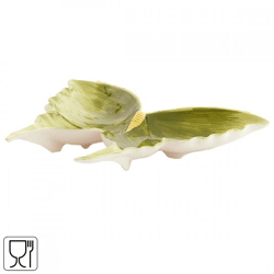 Light & Living Schale Schmetterling grün 27,5 cm