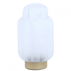 Light & Living tafellamp Thisio op batterij wit 26,5 cm