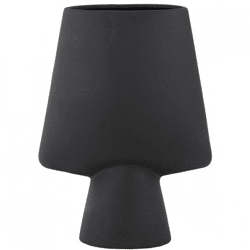 Light and Living Vase Ciara schwarz 41 cm