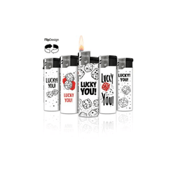 Lucky Deal - Flip-Motiv-Feuerzeug Sortiment - 50er Display