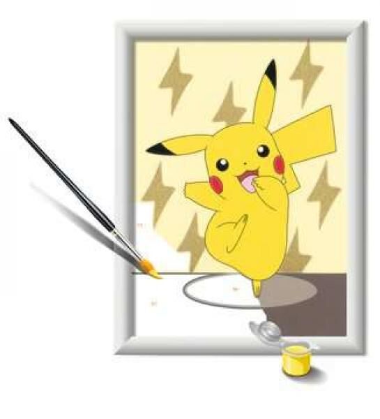 Malen nach Zahlen - Pikachu