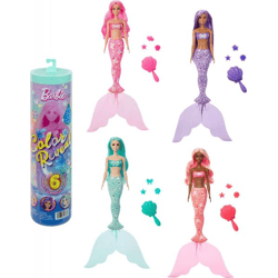 Mattel JMW61 - Barbie Color Reveal Meerjungfrau mit Steinchen - Sortiment