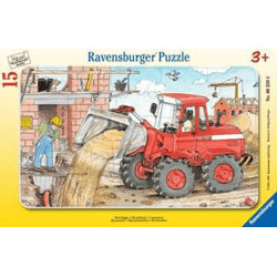 Mein Bagger - Rahmenpuzzle - 15 Teile