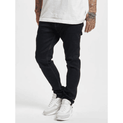 moderne 2Y Premium Herren Jeans Slim Fit Stretch mit Baumwolle Schwarz