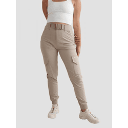 moderne aim'n Damen Jeans Stretch Beige