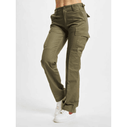 moderne Brandit Damen Jeans mit Baumwolle Khaki
