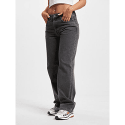 moderne DEF Damen Jeans Skinny Fit mit Baumwolle Grau
