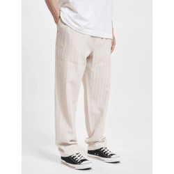 moderne DEF Herren Jeans Kordelzug mit Baumwolle Beige