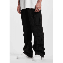 moderne DEF Herren Jeans Taschen mit Baumwolle Schwarz