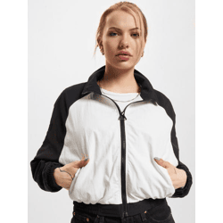 moderne Urban Classics Damen Jacke 97 g/m² Weiß/Schwarz