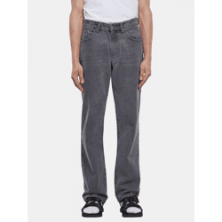 moderne URBAN CLASSICS Herren Jeans Straight Fit mit Baumwolle Grau