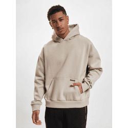 moderner Bazix Republiq Herren Hoodie mit Baumwolle Beige