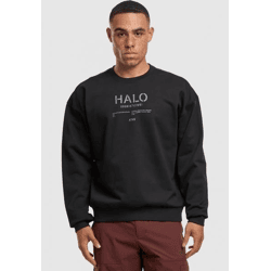 modernes HALO Herren Sweatshirt mit Baumwolle Schwarz