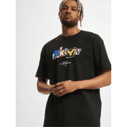 modernes Mister Tee Herren T-Shirt 240 g/m² mit Baumwolle Schwarz