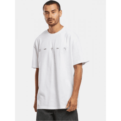 modernes Mister Tee Herren T-Shirt Oversize mit Baumwolle Weiß