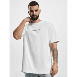 modernes Mister Tee Herren T-Shirt Reißverschluss Taschen 240 g/m² mit Baumwolle Weiß