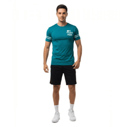 Modernes ON THAT ASS Wess Herren Sport T-Shirt Fitness Performance Shirt mit stylischem Design Grün