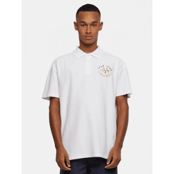 modernes Sean John Herren Polo-Shirt mit Baumwolle Weiß