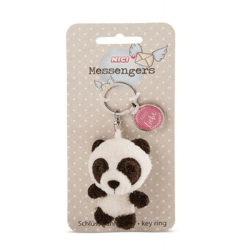 Panda 7cm Beanbag Schlüsselanhänger mit Anhänger 