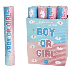 Party Popper Boy or Girl , 2/s, ca. 30cm 