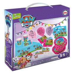 Paw Patrol - Party suitcase for 6 people - girls