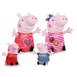 Peppa Pig - Plüschfiguren 4-fach sortiert, 38cm