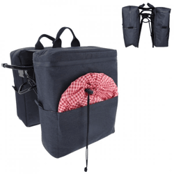 Picknick-Doppelfahrradtasche 34 cm