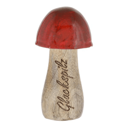 Mushroom, Lucky Mushroom, approx. 10 cm H