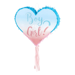 Pinata Herz, Boy or Girl, ca.40x35cm
