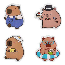 Radiergummi Capybara, 2er Set, 6/s, ca. 3x4cm