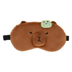 Schlafmaske Capybara, ca. 18x10cm